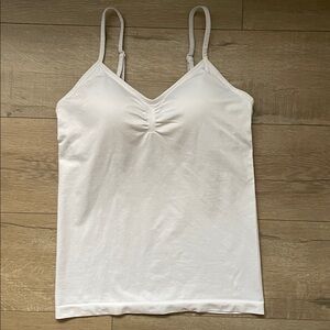 Ambrielle White Seamless Cami